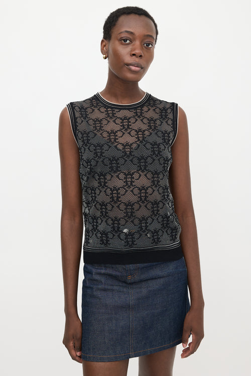 Emilio Pucci Jacquard Knit Top