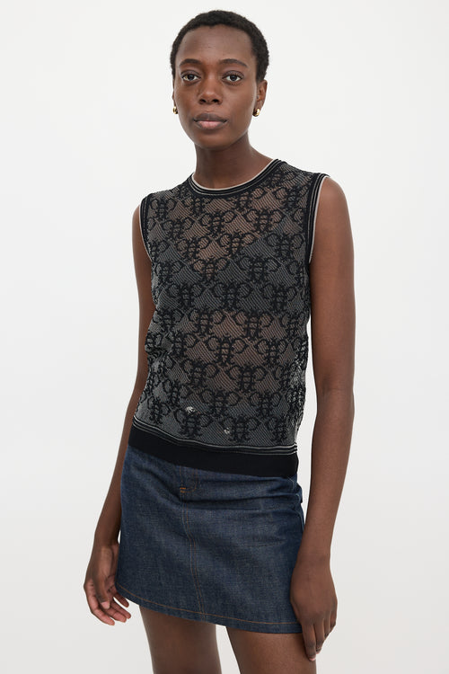 Emilio Pucci Jacquard Knit Top