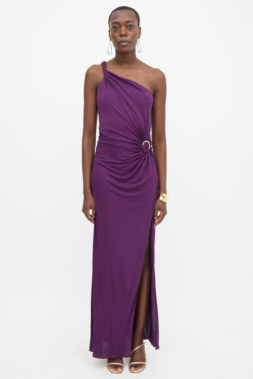 Emilio Pucci Jersey One Shoulder Dress
