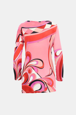 Emilio Pucci Jersey Printed Top