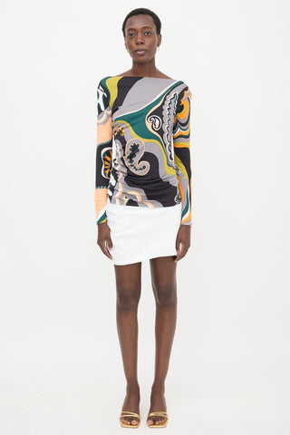 Emilio Pucci Knit Printed Top