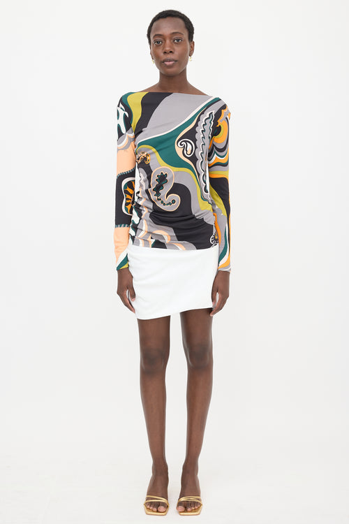 Emilio Pucci Knit Printed Top