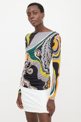 Emilio Pucci Knit Printed Top