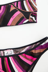 Emilio Pucci Printed Two Piece Swimsuit