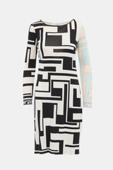 Emilio Pucci Silk Jersey Knit Printed Dress