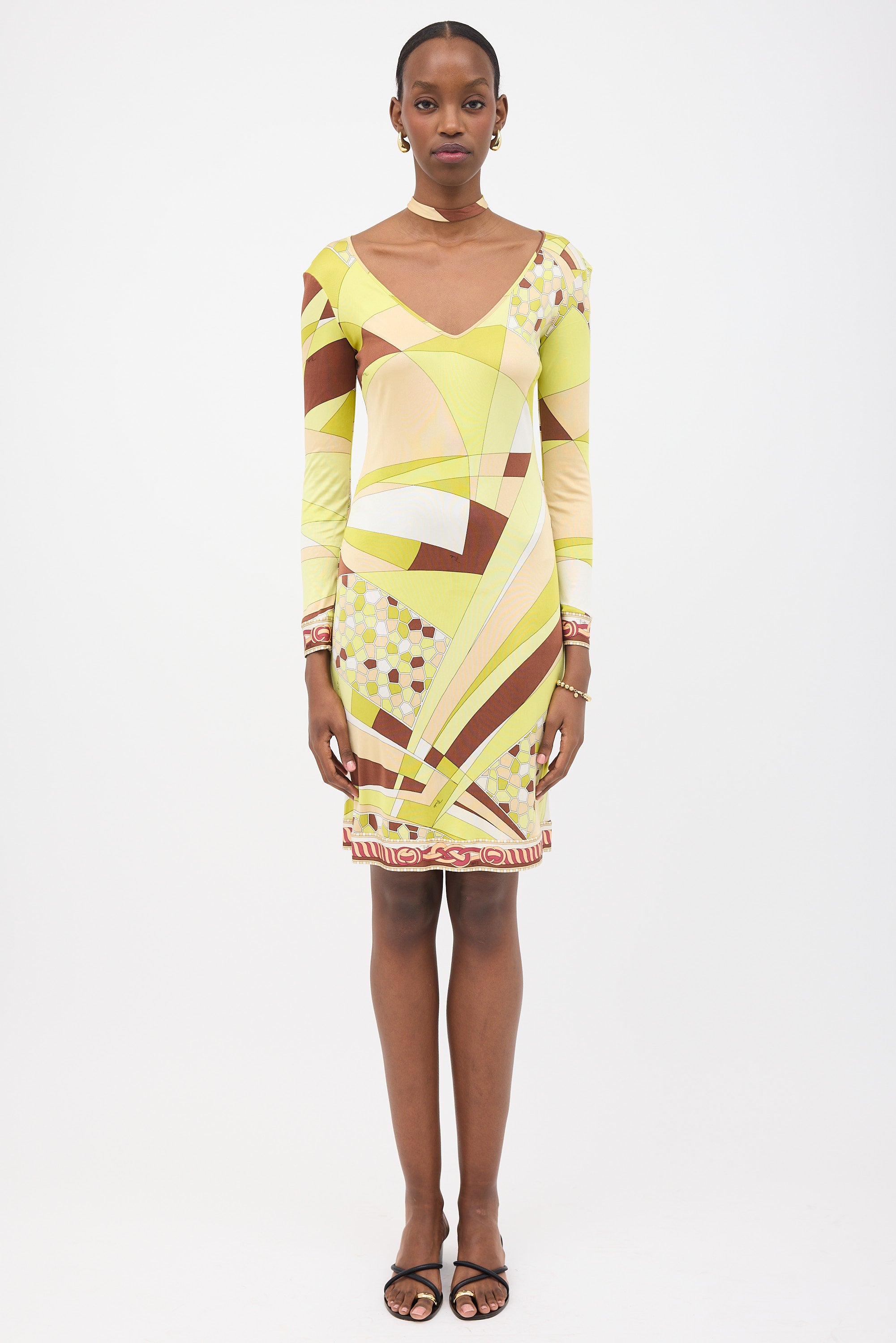 emilio pucci silk dress Emilio Pucci blue silk dress Les Merveilles De Babellou