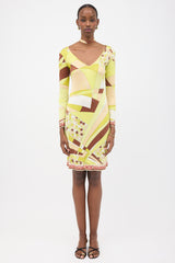 Emilio Pucci Silk Jersey Printed Dress