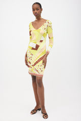 Emilio Pucci Silk Jersey Printed Dress