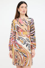 Emilio Pucci Silk Printed Dress