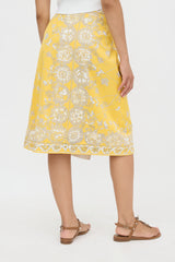 Emilio Pucci Vintage Floral Wrap Skirt