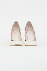 Emilio Pucci White Patent Leather Pump