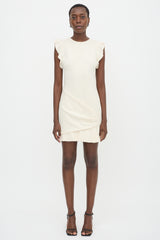 Emilio Pucci Wool Ruffled Dress