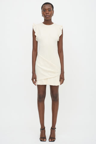 Emilio Pucci Wool Ruffled Dress