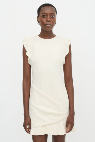 Emilio Pucci Wool Ruffled Dress