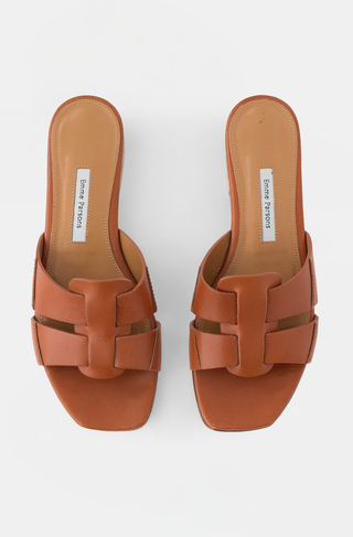 Emme Parsons Leather Woven Leo Sandal