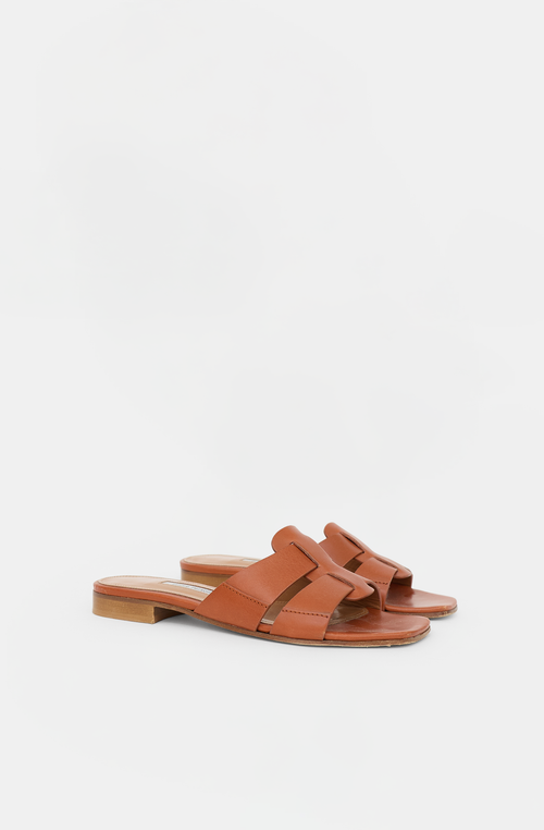 Emme Parsons Leather Woven Leo Sandal