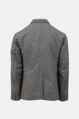 Wool Polka Dot Blazer