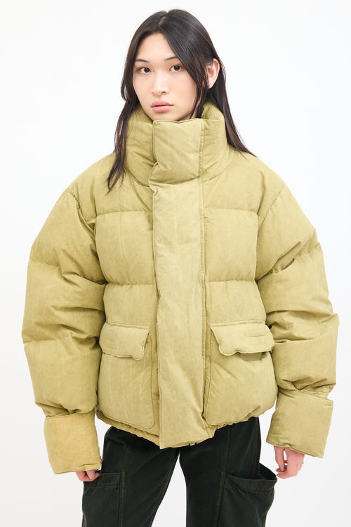 Entire Studios Green PFD V2 Down Puffer Jacket