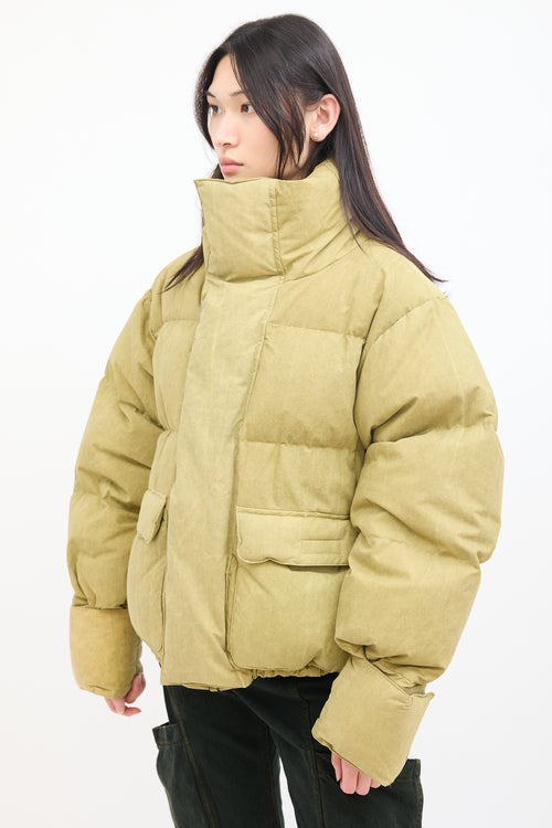 Entire Studios Green PFD V2 Down Puffer Jacket