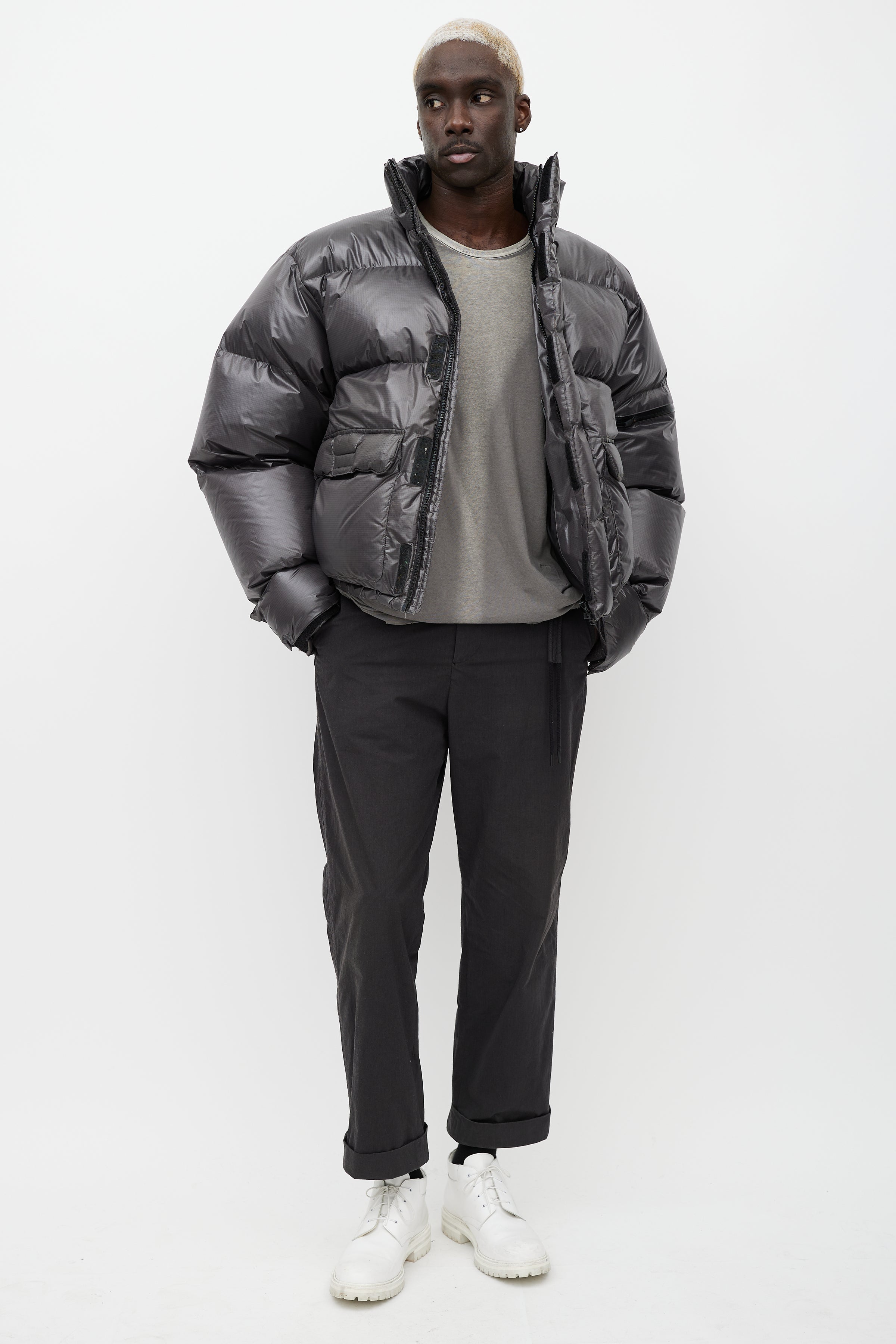 Entire Studios // Grey Down Puffer Jacket – VSP Consignment