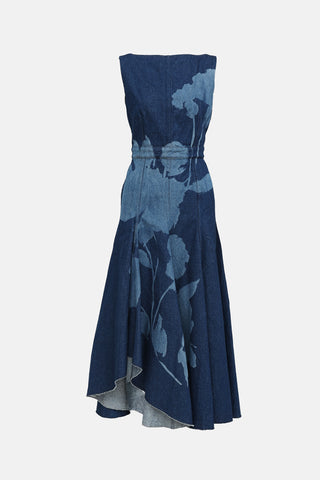 ErdemDenim Violette Maxi Dress