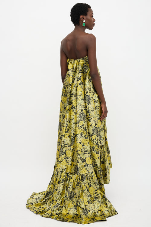 Erdem Floral & Tulle Neave Dress