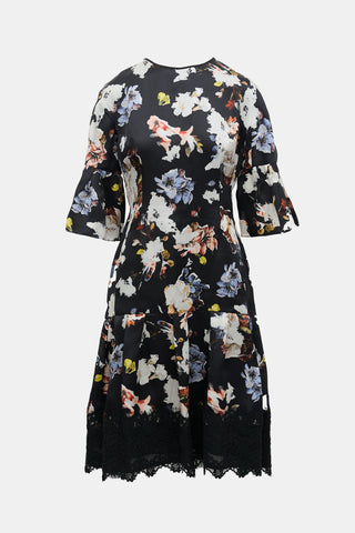 Erdem Floral Midi Dress
