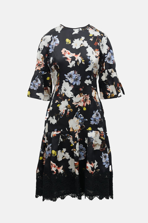 Erdem Floral Midi Dress