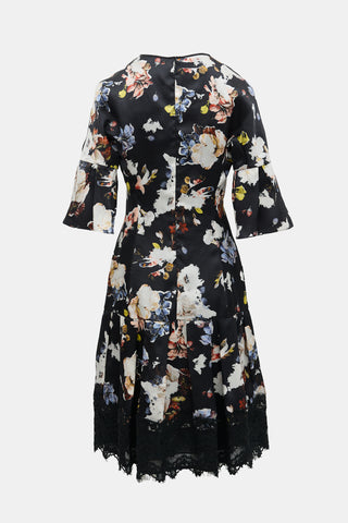 Erdem Floral Midi Dress