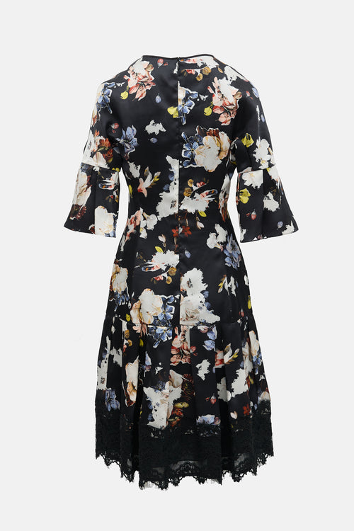 Erdem Floral Midi Dress