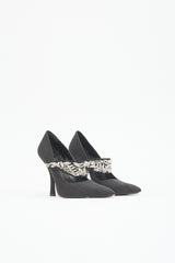 Erdem Moiré Embellished Pump