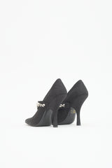 Erdem Moiré Embellished Pump
