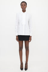 Erdem Ruffled Jacquard Thalia Shirt