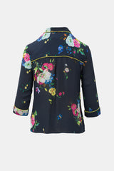 Erdem Silk Floral Blouse