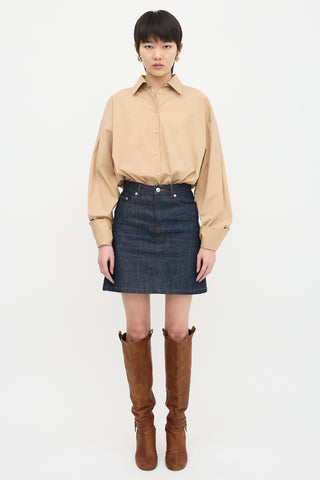 Ermanno Scervino Button Up Bodysuit