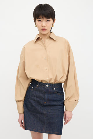 Ermanno Scervino Button Up Bodysuit