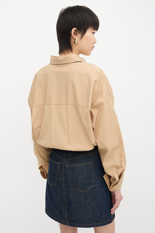 Ermanno Scervino Button Up Bodysuit