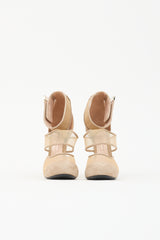 Ermanno Scervino Suede & Mesh Heel