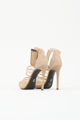 Ermanno Scervino Suede & Mesh Heel