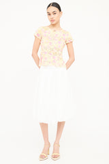 Escada Lace Panel Shirt