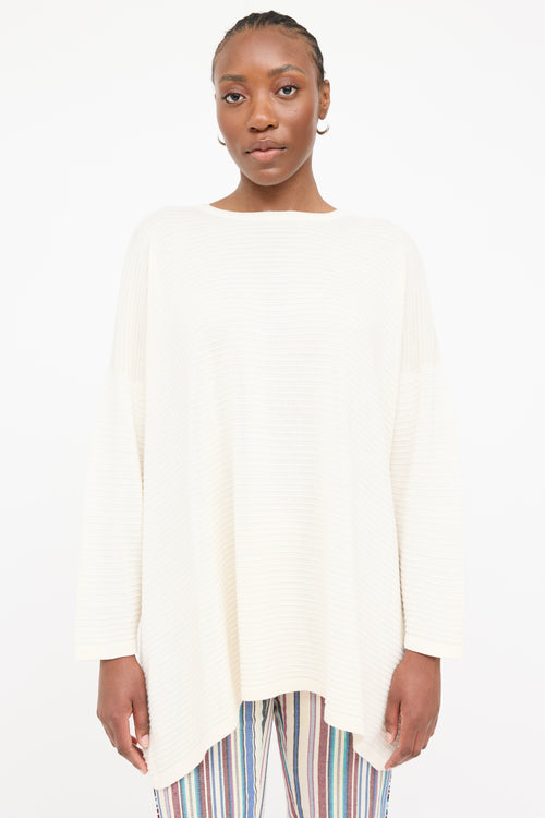Eskandar Ribbed Knit Sweater
