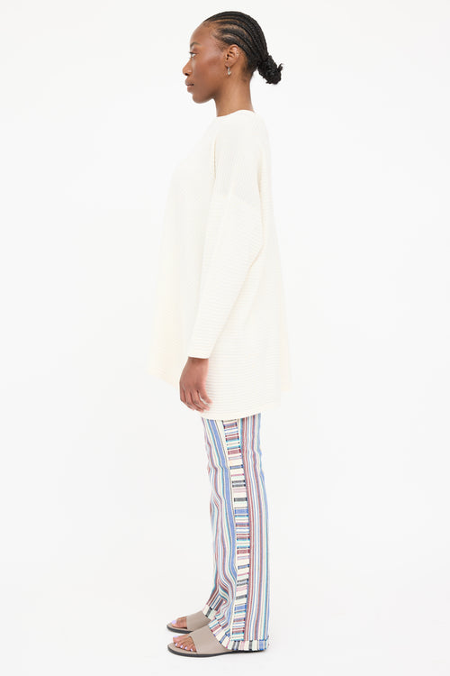 Eskandar Ribbed Knit Sweater