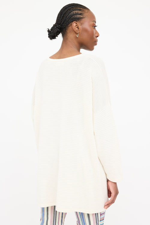 Eskandar Ribbed Knit Sweater