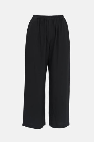 Eskandar Silk Wide Leg Pant