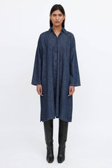 Eskandar Oversized Shirt Dress
