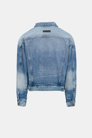 Essentials Distressed Denim Jacket