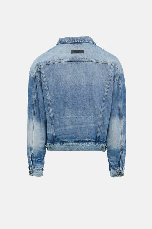 Essentials Distressed Denim Jacket