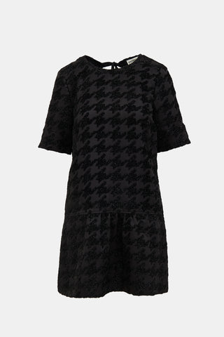 Essentiel Antwerp Houndstooth Tweed Dress