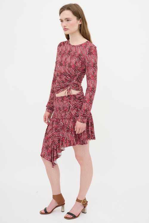 Isabel Marant Étoile Jersey Knit Printed Co-Ord Set