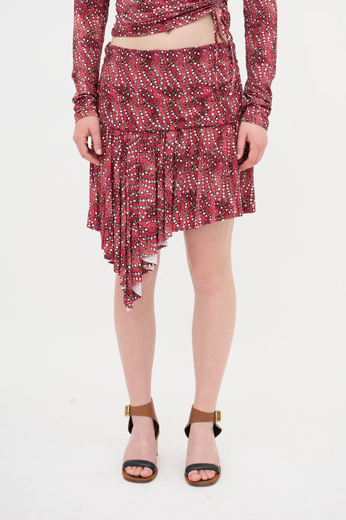 Isabel Marant Étoile Jersey Knit Printed Co-Ord Set